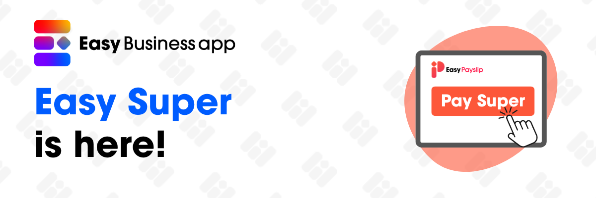 Email Header - Easy Super is Live Email Header - Easy Super is Live