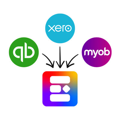 Migration Logo Xero QBO MYOB to EBA Migration Logo Xero QBO MYOB to EBA