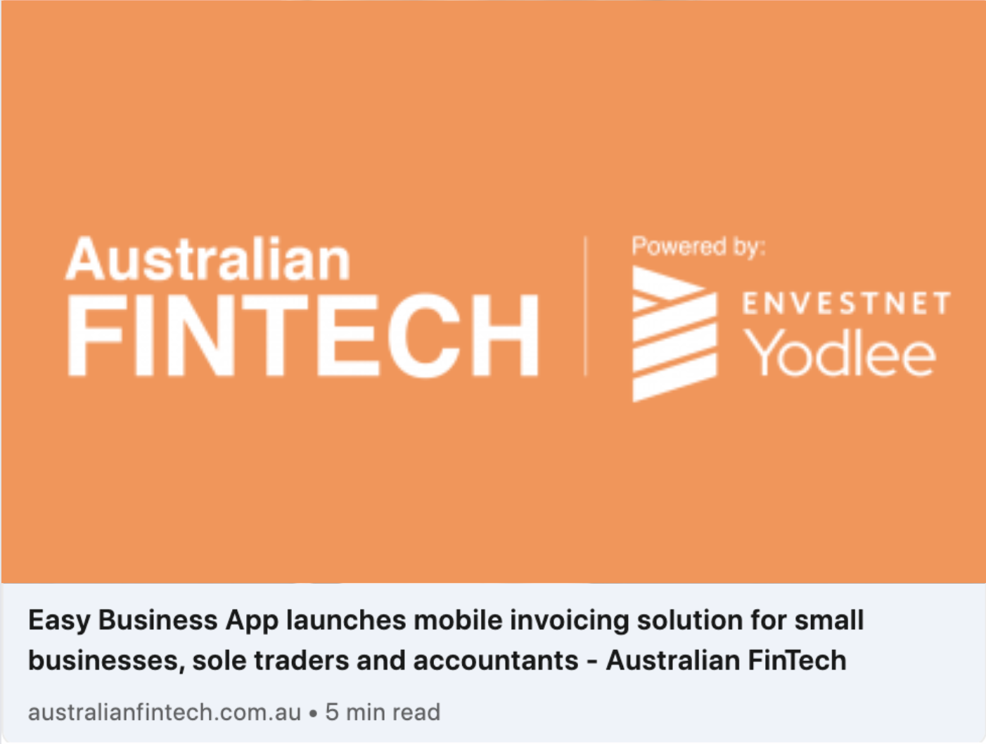 Australian Fin Tech Feature